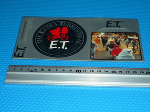 ◆【E・T】/ステッカー/１９８2年/当時物新品