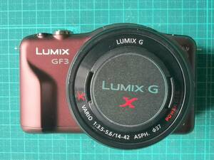 LUMIX GF3X 14-42mm ズームレンズ セット品 Panasonic 箱入り品 全付属品揃っています