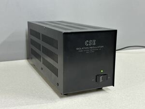 CSE R-50 クリーン電源 アイソレーションレギュレーター 通電のみ確認済み 現状品