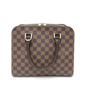 ルイヴィトン LOUIS VUITTON トリアナ ダミエ・エベヌ M51155 ハンドバッグ ブラウン【中古】