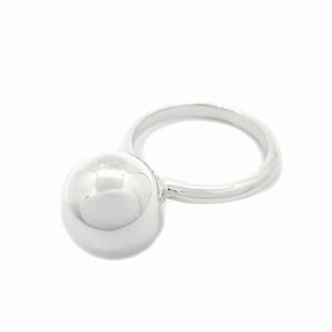 新品仕上げ済 新同 極美品 ティファニー ハードウェア ボール リング 指輪 ロゴ刻印 SV925 シルバー 11.5号▼11