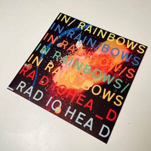 【20cm×20cmポスター】Radiohead in Rainbows(新品)