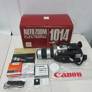 ■Canon キヤノン 8mm フィルムカメラ AUTO ZOOM オートズーム 1014 ELECTRONIC エレクトロニック キャノン製品カタログ、フィルム2個付■
