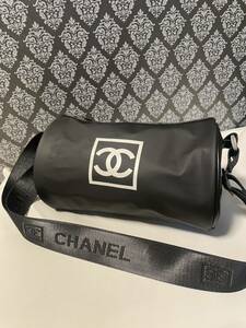 CHANEL　シャネル　スポーツ　バッグ　ドラム 新品　未使用 黒　ロールバッグ ショルダーバッグ 　入手困難　レア　12AP