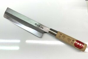 ★ 94684 弁慶 菜切包丁 菜切り包丁 刃渡り17.5cm 全長33.2ｘ刃幅17.8ｘ柄の高さ2cm 長期在庫品 未使用 ★