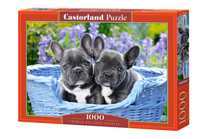 CA 104246 1000ピース ジグソーパズル ポーランド発売 French Bulldog Puppies フレンチ・ブルドッグ
