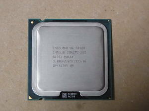 ▼送料無料▼Intel Core2Duo E8400 SLB9J 3.00GHz/6M/1333/06 Wolfdale LGA775 2コア (Ci0758)