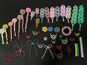 クリックポスト可　未使用品 ハンドメイド 手作り水引 まとめて41個☆ちょこオク☆