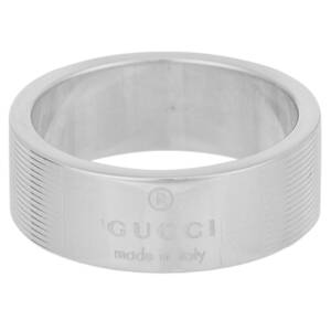 ◆GUCCI グッチ◆ リング 指輪 22号 アクセサリー ジュエリー メンズ アウトレット シルバー 送料無料 163179-J8400 8106/23