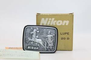 希少 Nikon LUPE 20 D 元箱他付き ニコン 携帯用ルーペ