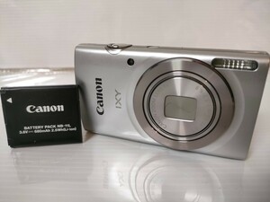 【極上美品】CANON キヤノン コンパクトデジタルカメラ IXY 180 シルバー