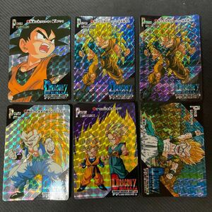 ドラゴンボールカードダス　6枚セット