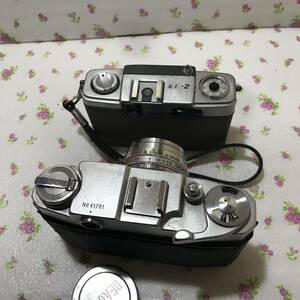 カメラ 2台　OLYMPUSーPEN EEー2 十　BEAUTY 45mm f2・8 ジャンク