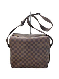 LOUIS VUITTON◆ダミエ ナヴィグリオ(ショルダーバッグ)/PVC/BRW/N45255