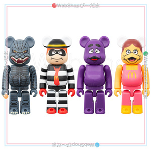 ゴジラVSマクドナルド BE＠RBRICK 150％ 4体セット◆新品Ss