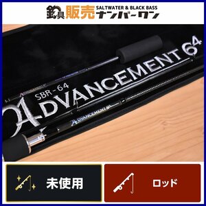 【未使用品①】34 サーティーフォー アドバンスメント SBR-64 ADVANSMENT 2ピース スピニング アジング メバリング 等に（KHJ_O1）