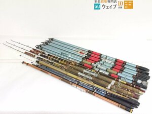 ダイワ こじま 48A・はつしま 54A・ひりゅう 45HGA・うきしま 38 他 磯竿 など 大量セット ジャンク品