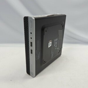 HP ProDesk 400 G4 DM Core i3-8100T 3.1GHz/8GB/HDD1TB/OS無/動作未確認【栃木出荷】