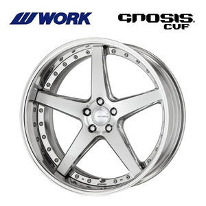 送料無料 ワーク GNOSIS CVF FULL REVERSE ミドルコンケイブ DEEP RIM Odisk 9.5J-21 +13～－4 5H-112 【4本セット 新品】