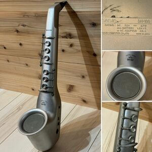 ☆CASIO カシオ DIGITAL HORN デジタルホーン MIDI DH-100☆電子サックス 電子楽器 ☆