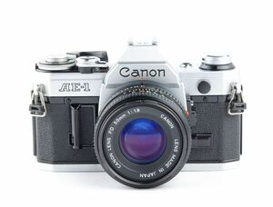 06895cmrk Canon AE-1 + New FD 50mm F1.8 MF一眼レフカメラ FDマウント