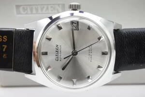 ☆☆☆奇跡未使用品箱付 1965年製　CITIZEN シチズン AUTO DATER ROOKIE ADRS 1301Y 17石　自動巻紳士腕時計　お洒落逸品