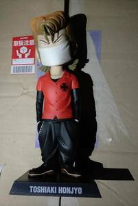 クローズ＆ WORST 本城俊明 クレイジーヘッド フィギュア バブルヘッド 首ふり人形 TOSHIAKI HONJYO CRAZY HEADS figure CROWS BOBBLE HEAD