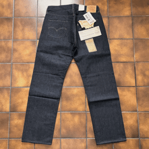 バレンシア工場製 1955年モデル LEVI’S 501XX 501-0003S W36 L34 デッドストック 米国製 リジッド 50s 55s アメリカUSA製 555 55501未使用