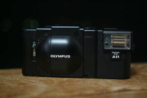 【324-5】OLYMPUS オリンパス XA A11 Electric Flash F-ZUIKO 35mm F2.8