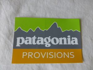patagonia PROVISIONS ステッカー PROVISIONS Fitzroy フィッツロイ プロヴィジョンズ 黄緑x灰x黄 パタゴニア PATAGONIA patagonia