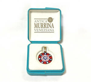 ANTICA MURRINA VENEZIANA ベネチアガラス ペンダントトップ 925刻印 中古