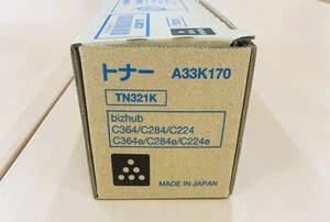 コニカミノルタ トナーカートリッジ TN-321K ブラック 純正品 