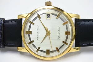 ☆☆☆１９６０年代国産名機　ORIENT Calender Auto Orient ２１石　I25731　自動巻紳士腕時計　稀少文字盤　　中古品現状