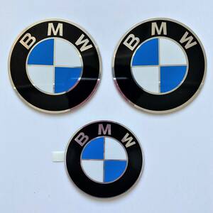 BMW　エンブレム　ステッカー　3枚セット　純正　R100RS　R100RT　R100　R80　R80RT　R65　R90S　R90/6　R60/6　K1100RS　K100RS　一覧