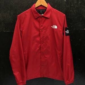 ●古2454　THE NORTH FACE　ザノースフェイス　NP21836　コーチジャケット　スクエアロゴ　Sサイズ