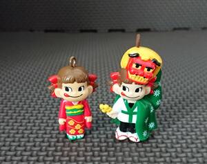 ペコちゃん&ポコちゃん＆ドッグ　フィギュア29体　／　キーホルダー　