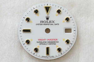 ★純正!!USED!!ROLEX ヨットマスター レディース Ref.69623用 ホワイトダイアル 文字盤 白 トリチウム コンビ★