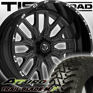 TIS 560BM 20x12J エクスカージョン F250 20インチマッドタイヤホイールセット ATTURO TRAIL BLADE MT 285/50R20 33x12.50R20 35x12.50R20