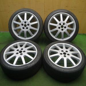 *送料無料* バリ溝！8.5分★マセラティ 3200 GT 純正 235/40R18 265/35R18 ミシュラン パイロットスポーツ PCD108/5H★4030402Hノ