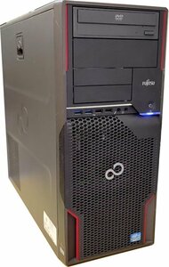 ●格安 ワークステーションPC 富士通 CELSIUS W520 (4コア Xeon E3-1245v2 3.4GHz/8GB/250GB*2/Quadro NVS310/DVD/Windows10 Pro)