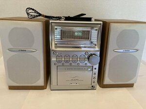 AN24-250 ジャンク扱い Victor ビクター コンパクト コンポーネント MD CD システム コンポ UX-Z7MD オーディオ 音楽 通電のみ確認