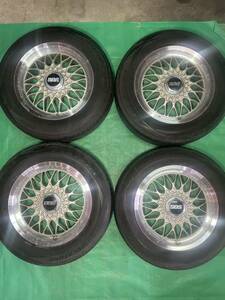 希少！ BBS RG032 15インチ 5穴 PCD114.3 6.5J オフセット45 ハブ径60㎜ 4本セット GERMANY