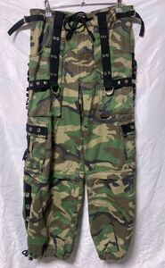 TRIPP NYC - JUNGLELAND PANT CAMO size XS