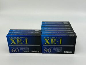 【未使用品】 Konica コニカ XR-1 90 8本 60分 3本 計11本 オーディオカセットテープ ノーマルポジション レターパックプラス （管14560）