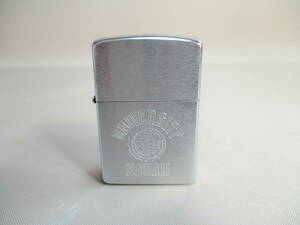  E076*ZIPPO　16*　銀色　ハワイ大学　HAWAII UNIVERSITY　ジッポライター　/中古　【送料込】