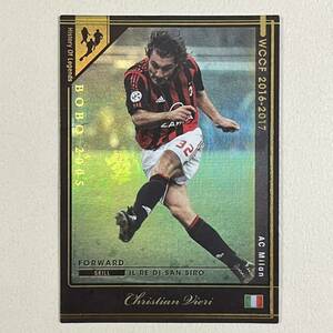 ♪♪WCCF 16-17 HOLE-EX クリスティアン・ビエリ Christian Vieri AC Milan 2016-2017♪三点落札で普通郵便送料無料♪