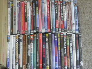 洋楽DVD まとめて50枚セット ／ BOB DYLAN、QUEEN、POLICE、METALLICA、ROLLING STONES、JIMI HENDRIX、LED ZEPPELIN 他