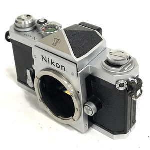 1円 Nikon F アイレベル 一眼レフ フィルムカメラ ボディ マニュアルフォーカス L292323