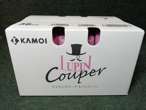 未使用 KAMOI カモ井 マスキングテープ ルパンクーペ 建築塗装用 38mm×18m 18巻入（2）