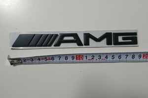 AMGカーテールレターステッカー Mercedes-Benz メルセデスベンツ 並行輸入100% 高品質 カラー：シルバー。 サイズ：約20cmX2cm 